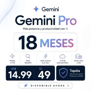 Gemini Pro 18 meses